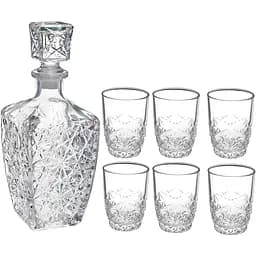 Набор для ликера Bormioli Rocco Dedalo 7 предметов (226060S1A021990)