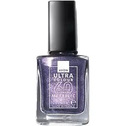 Швидковисихаючий лак для нігтів Avon УльтраКолір за 60 секунд з металевим ефектом Midnight Sapphire 10ml (158511374)