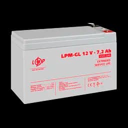 Акумулятор гелевий LPM-GL 12V - 7.2 Ah - мініатюра 4