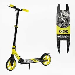 Самокат двухколесный Best Scooter SHARK, PU колеса 20 см, SH-10865