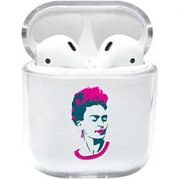 Прозорий силіконовий чохол Apple AirPods - Фріда (KAP1170)