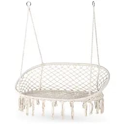 Садова гойдалка Boho Outtec бежевий - мініатюра 2