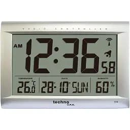 Годинник настінний Technoline WS8009 Silver (WS8009)