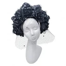 Обруч Донна Роза з квітами