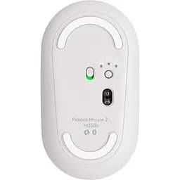 Миша Logitech Pebble Mouse 2 M350s Tonal White (910-007013) [103938] - мініатюра 5
