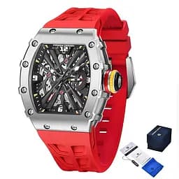 Наручные часы мужские PD-1738 Silver-Red Pagani Design acs0031171