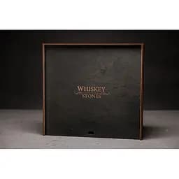 Подарунковий набір Whiskey Stones камені для віскі у дерев'яному пеналі №8 + 4 склянки Bormioli Rocco Cassiopea + щипці + мішечок - мініатюра 7
