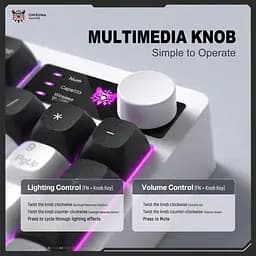 Клавіатура Onikuma бездротова ігрова з RGB підсвіткою MT-92 геймерська мембранна Bluetooth для ігор та ПК - мініатюра 5