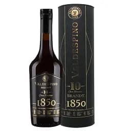 Бренди Valdespino 10 Gran Reserva, в тубусе, 40%, 0,7 л