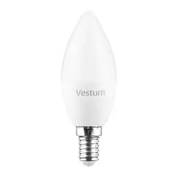 Лампочка Vestum LED C37 4W 3000K 220V E14 (1-VS-1308) - мініатюра 2