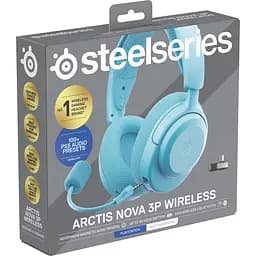 Ігрові навушники SteelSeries Arctis Nova 3P Wireless for Playstation Aqua (61688) [143299] - мініатюра 6