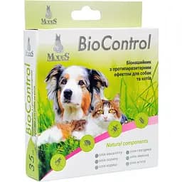 Бионашейник с противопаразитарным эффектом Modes BioControl для собак и кошек 35 см