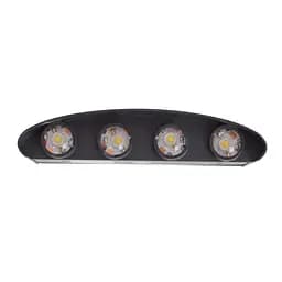 Підсвітка Brille LED фасадна IP65 AL-264/8х1W BK - мініатюра 4