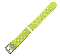 Подвійний ремінець Primo з перфорацією для годинника Asus ZenWatch 2 (WI501Q) Grey Yellow - мініатюра 4