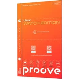 Гідрогелева захисна плівка Proove Hydrogel Screen Protective Watch Edition Pro Size S Clear + безкоштовна поклейка (GGWE11801150) [61884] - мініатюра 2