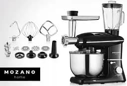 Кухонний комбайн Mozano планетарний Kitchen Assistant 6 в 1 3200 Вт чаша 6.2 л - мініатюра 4