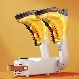 Сушарка для взуття з таймером Shoe Dryer Біла 150 Вт, складана антибактеріальна сушарка для різного взуття