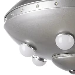Люстра Brille з пультом для дитячої LED 6W CW+BL GY (KL-427S/6) - мініатюра 2