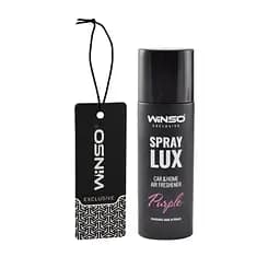 Ароматизатор WINSO Spray Lux Exclusive plus CARD - Purple в инд. упаковке (539600)