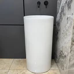 Умивальник підлоговий VBI Cirella white VBI-019024, Білий - мініатюра 2