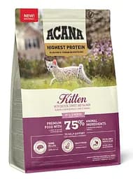 Сухий корм для кошенят Acana Highest Protein Kitten Recipe з куркою, індичкою та лососем 1.8 кг (a72325)