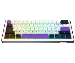 Клавиатура игровая механическая HATOR HK-60-WV Hellyberry Switch USB White-Violet - мініатюра 2