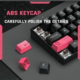 Ігрова дротова механічна клавіатура Onikuma G55 / Tea Switch / RGB / 60% / Black - мініатюра 4