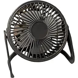 Настільний USB-вентилятор чорний (S402)