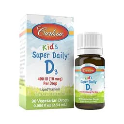Вітаміни та мінерали Carlson Labs Kid's Super Daily D3, 2.54 мл