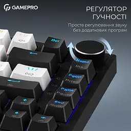 Клавіатура GamePro Asgard Valhalla MAX 75% Magnetic switches (MK160B MAX) - мініатюра 15