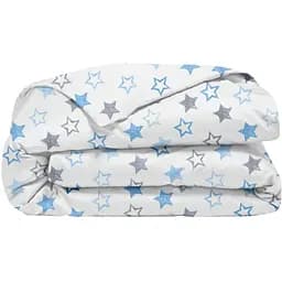 Підковдра полуторна Cosas Stars CS4 160х220 см (StarsClear_GreyBlue_160q)