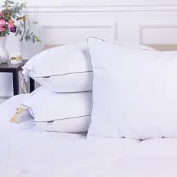 Подушка пухова MirSon Raffaello White 200 м'яка 60х60 см (2200000060549) - мініатюра 8