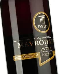 Вино Deus Mavrodaphne Patras, червоне, солодке, 15%, 0,75 л (8000017860552) - мініатюра 3