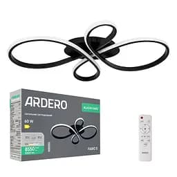 Светодиодная люстра Ardero AL6530-1ARD FABIO S 60Вт черный