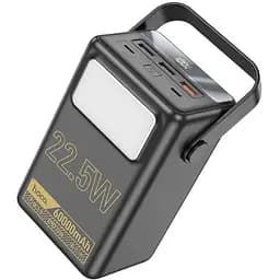 Внешний аккумулятор Hoco J110 Powerful 22.5W с лампой LED 60000 mAh черный