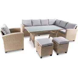 Набір садових меблів Di Volio Rossano Бежевий/Світло-сірий