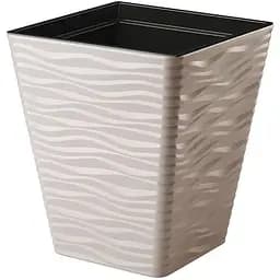 Горщик для квітів Form-Plastic Sahara квадро-40 41 л бежевий (3940-051)