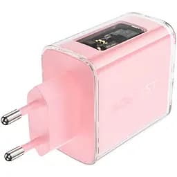 Зарядний пристрій Acefast 3xUSB 65W (2xUSB-C+USB-A) Gan A45 Fast Charger Cherry blossom (6974316282082) - мініатюра 2