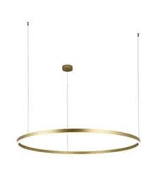 Люстра led світильник кільця підвісна Levistella 918LP450-1 GD 1000MM