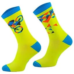 Шкарпетки Comodo BIK2 35-38 S Жовтий неон (COMO-BIK2-09-7704)