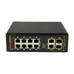 PoE-комутатор 10-портовий ONV-IPS7108PF Combo ports (73-00009) - мініатюра 1