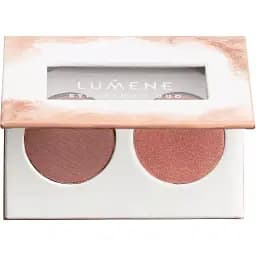 Подвійні тіні для повік Lumene Bright Eyes Eyeshadow Duo №04 (Fresh Autumn) 3.2 г - мініатюра 2