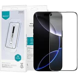 Захисне скло Nillkin CP+PRO для Apple iPhone 16 Pro 6.3 + аплікатор Чорний