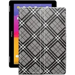 Чехол StatusCASE из экокожи для планшета Prestigio Wize PMT3771 3G Клеточки