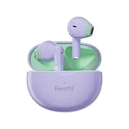 Беспроводные наушники Realfit F2 Pro, активное шумоподавление, Bluetooth 5.3, с микрофоном, Фиолетовые 