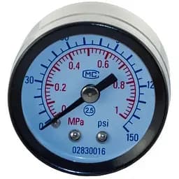 Манометр к блоку подготовки воздуха пневматический Intertool 1/8" PT-1437