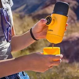 Еспресо-кавоварка Wacaco Nanopresso (Жовтий) - мініатюра 6