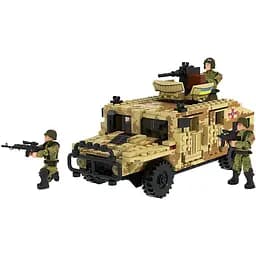 Детский конструктор Военный джип iBlock PL-921-432 368 деталей
