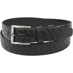 Ремінь шкіряний Skipper чоловічий 117-137х3,5 см acs0017563