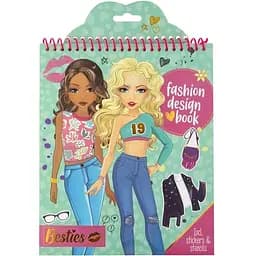 Книга модельера Besties, 20 листов, зеленая (961003)